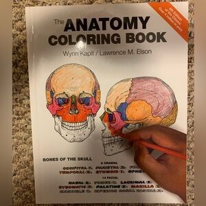 Anatomy coloring book